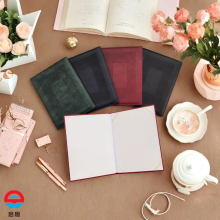 Custom Embossed A4 Leather Contract Presentation Folder