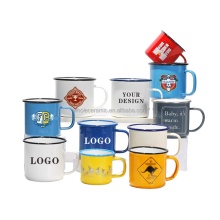 Best Price Enamel Ware Solid Color Porcelain Plates and Mugs