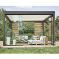 Electric Aluminium Pergola Pavilion With Retractable Roof