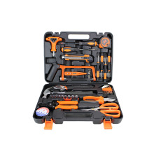 45-Piece Multifunctional Tool Kit with Gloved Universal Home Basic Storage Case