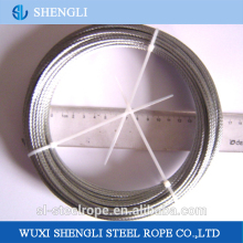 Galvanized Steel Wire Rope 7x7 Steel Core