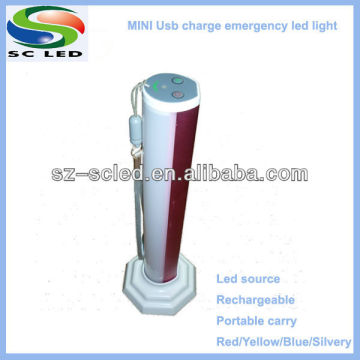 Battery mobile phone emergency charger light