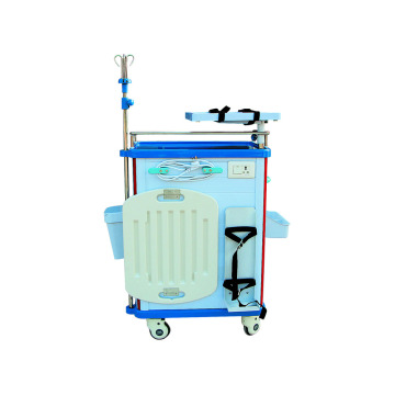 ABS Emergency Trolley with Wheels