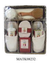 grass-rop bath gift set