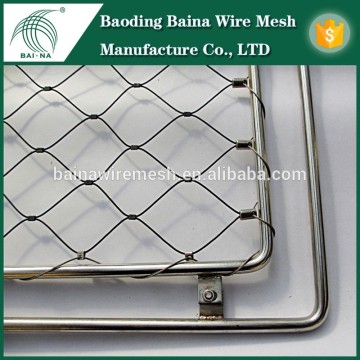 stainless steel wire mesh fence/fence panel manufacture