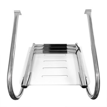 Stainless Steel Handrail Boat Ladder - Foldable Docking Solution