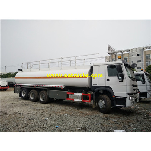 HOWO 7000 Gallon Gasoline Transport Trucks