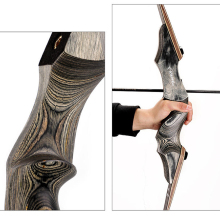 Left-Handed Archery Crossbows and Wood Archery Equipment Set for Adult Hunters