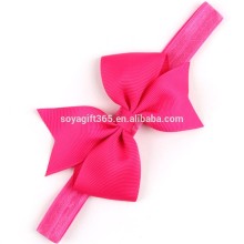 Kids Stretch Bowknot Headbands Headwear Fishtail Hair Bow Flower