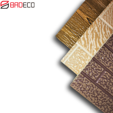 Brick Exterior Wall Panel PU Foam Insulated Decorative Metal Siding PU Exterior Wall Panel