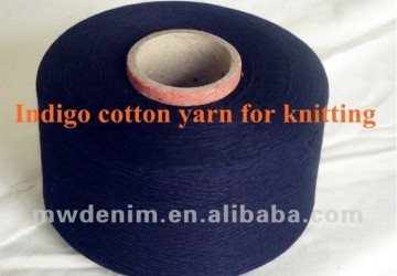 40s indigo dyed cotton yarn