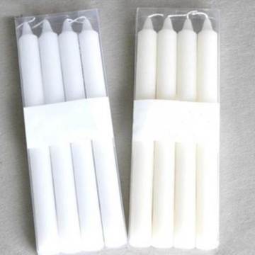 decoration white candles for daily use