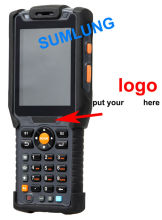 IP64 Rugged Industrial Handheld Barcode Collection Terminal V5000 WinCE + 1D Symbol Scanner Bluetooth WiFi + SDK Mobile Computer