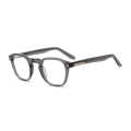 Design popular cor de cor preta redonda de óculos ópticos de venda quente