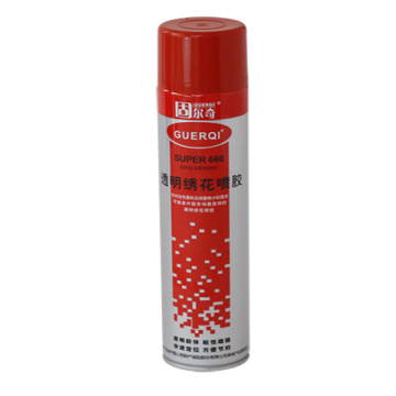 GUERQI 666 485g Spray de pegamento temporal reposicionable para ropa blanca