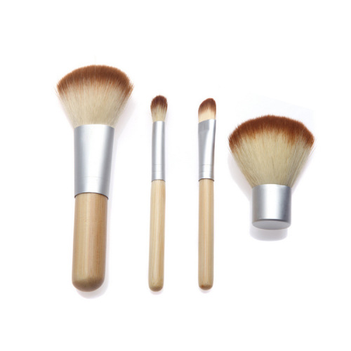 4 Stück Vegan Private Label Make-up Rouge Pinsel Set