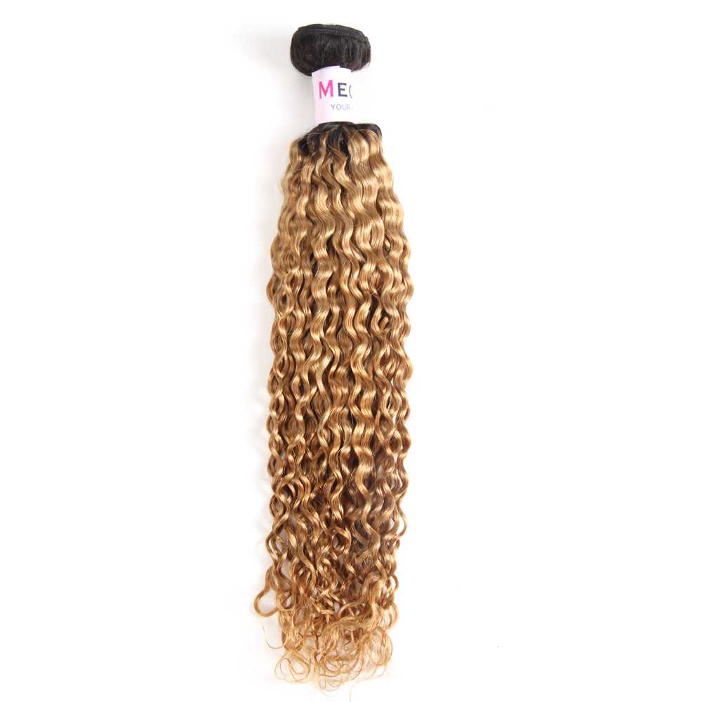 Wholesale Peruvian Human Hair Ombre 27# Bundles Jerry Curly Wave Peruvian Hair Bundles
