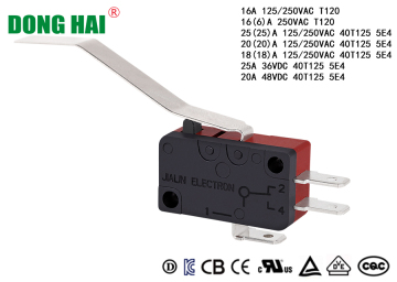 Agricultural Equipment Sub-Miniature Micro Switch