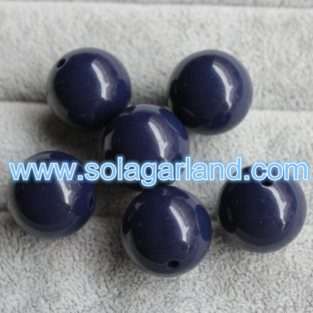 Acrylic Round Beads For Jewellery Making