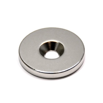Flat ring Neodymium countersunk hole Magnet