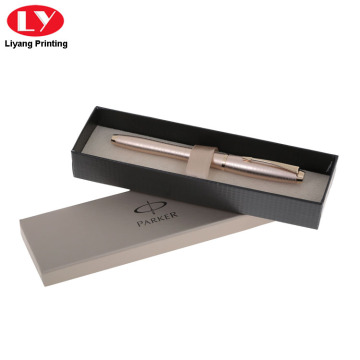 Gold Color Single Pen Packaging Paper Box