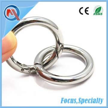 Metal Spring Gate O Ring For Bag Accessories