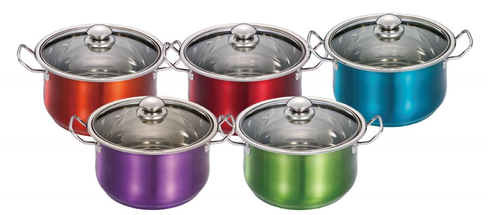 Stainless Steel Casserole With Coating