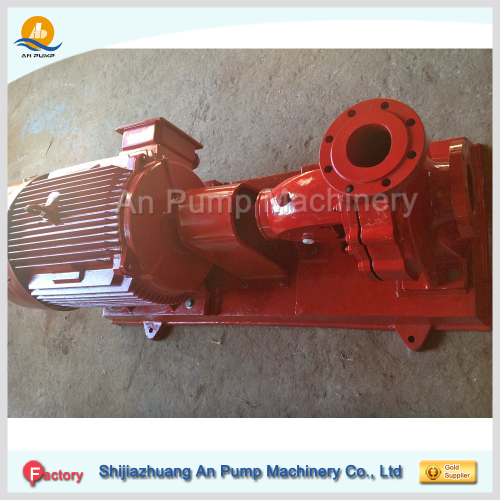 single stage end suction fire fighting pump