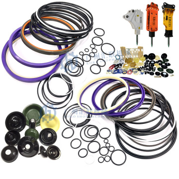 SU Series Excavator Hydraulic Breaker Seal Kits: SU+55, SU+85, SU+105, SU+125, SU+145, SU+155, SU+165