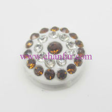 Wholesale brown& transparent crystal with resin bead jewelry