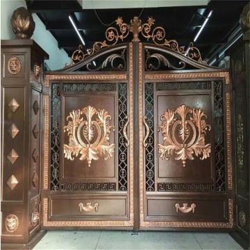 Contemporary Luxury Aluminum Front Garden Gate