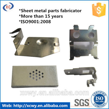 Tin plated copper battery contact steel contact