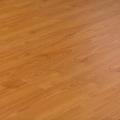 Lantai laminasi klik kayu ek yang digores dengan tangan berwarna coklat muda
