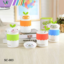 Travel Mug Cup With Silicone Lid Cover Cap Sets