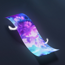 Sticky Flexible Film LED Display for Retail Store Window Advertising