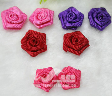 Whoelsale mini ribbon bows ribbon flowers