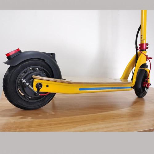 Custom Flodable Yellow Maple Electric Scooter Adult