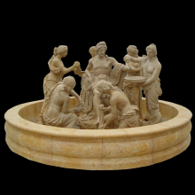Art Beige Stone Water Marble/Granite Fountain