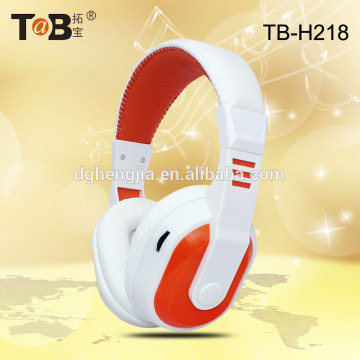 Promotional noise cancellation feather weight headphones with sponge cushion