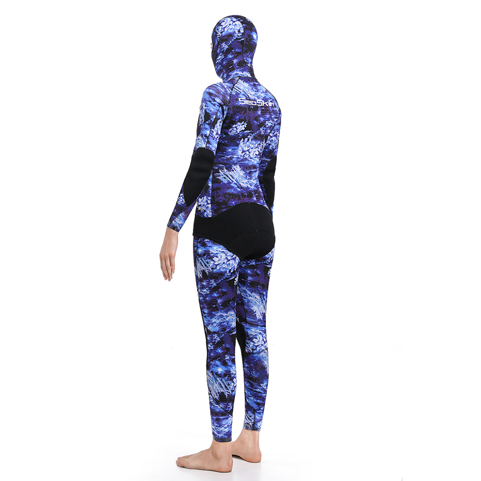 Seaskin Yamamoto Neoprene menyelam dua keping wetsuit