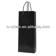 Luxury Wine Handbag,Black Printing Handbag,Wine handbag