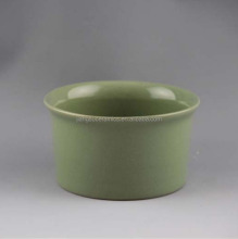 Green Clay Pot Ceramic Candle Jar