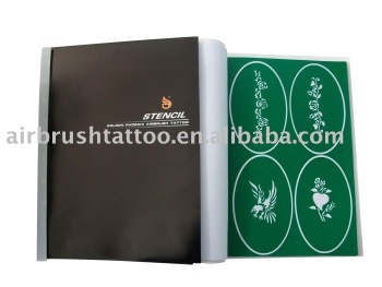 airbrush tattoo stencils book