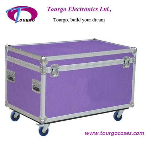 Large Road Trunk Flight Case with Wheels