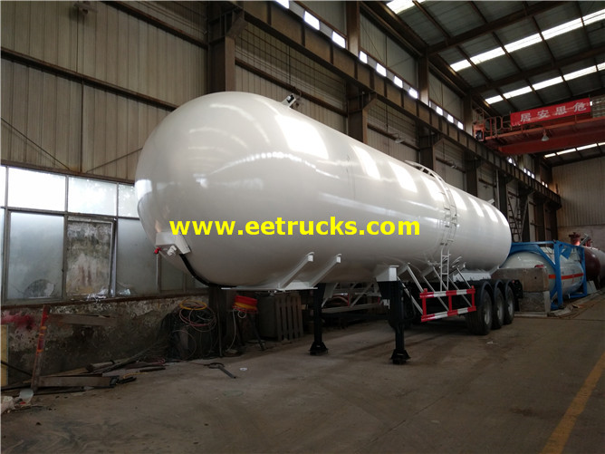 LPG Gas Delivery Tank Trailers