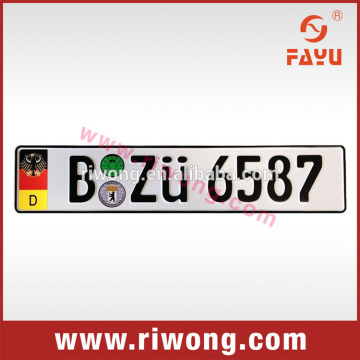 Personalized License Plates