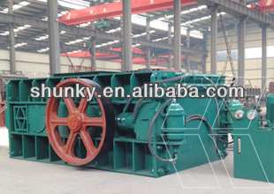 Double roller stone crusher
