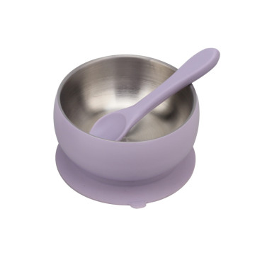 Baby feeding bowl with spoon set