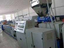 Pe , Pp , Pvc Wood Plastic Extrusion Line , Wpc Profile Production Line