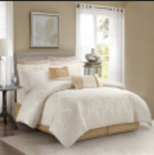 4pcs Patchwork Quilt embroidery comforter set bedding set